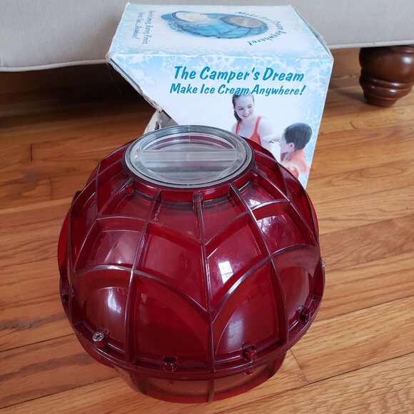 Original Play & Freeze Ice Cream Maker Ball, Red - Picture 1 of 4